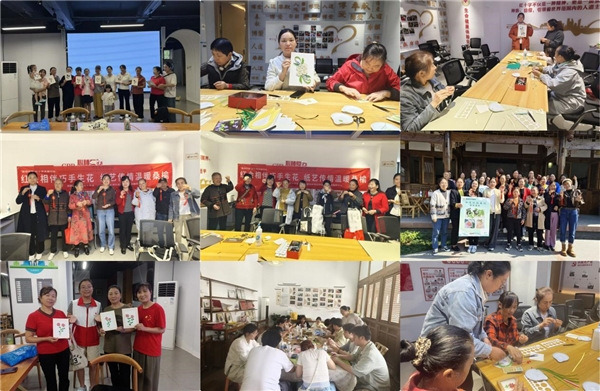 “桑榆守望”手工课温情落幕 指尖非遗传递晚年暖意(图3)