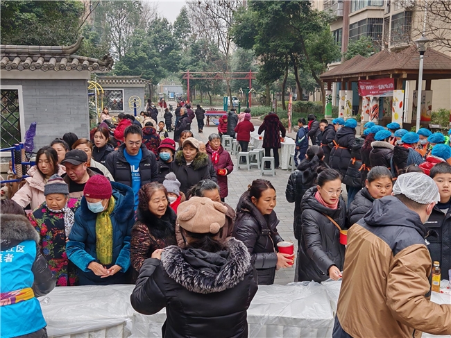 董家坝公益 “饺” 响曲：开心姐妹第二届包饺子志愿服务(图7)