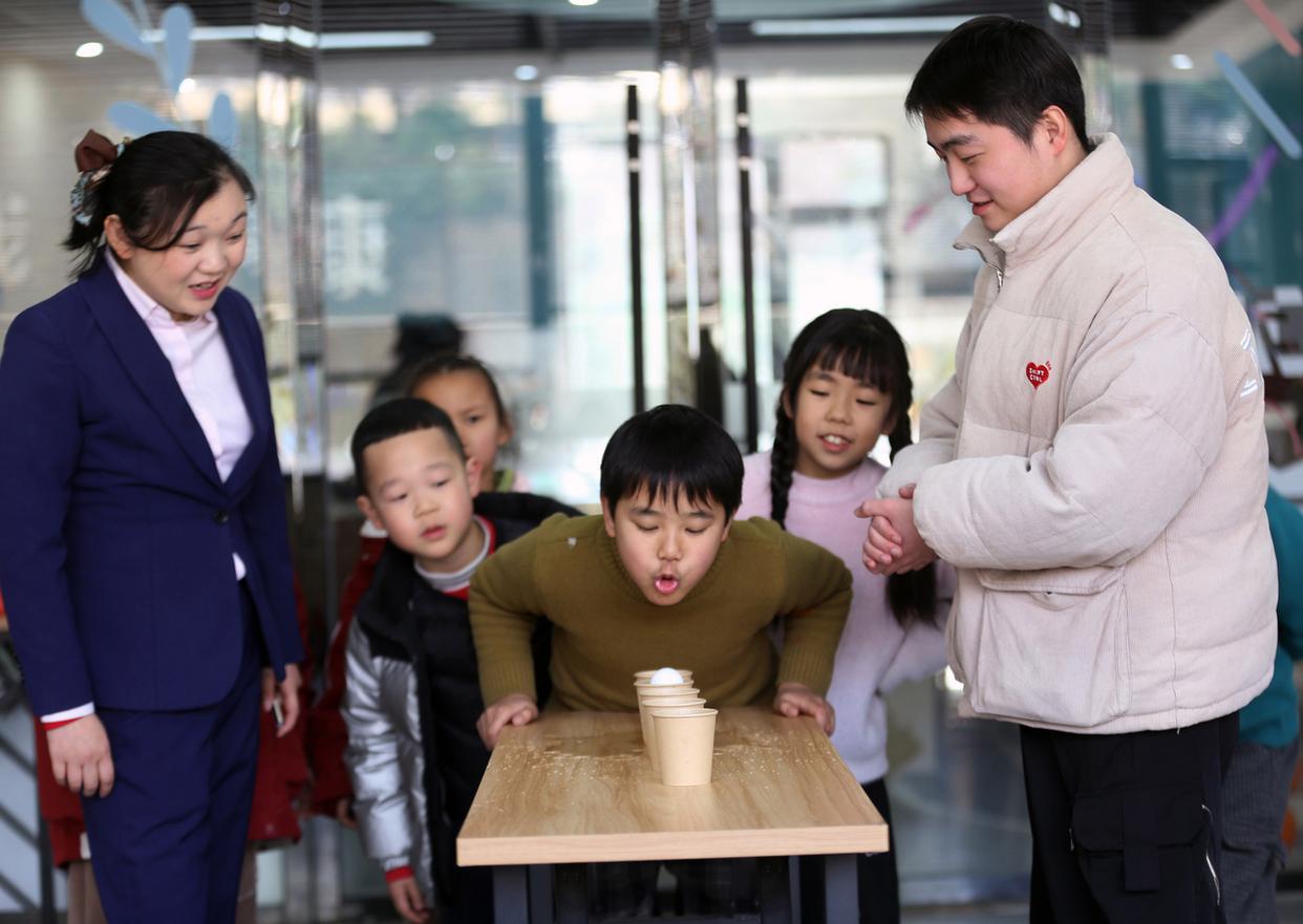 社区托管班 快乐度寒假(图4)