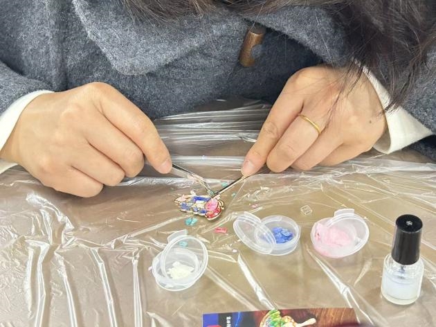 簪韵非遗，致敬巾帼  三八妇女节螺钿发簪DIY活动圆满落幕(图5)