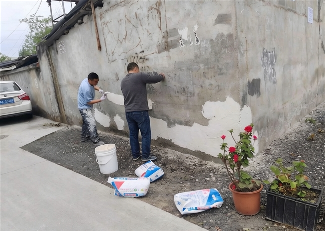 ​墙绘添彩聚合力 微治理赋能美乡村  --太和村开展微空间提质行动(图7)