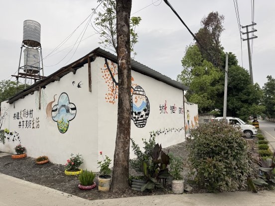 墙绘添彩聚合力 微治理赋能美乡村  --太和村开展微空间提质行动(图3)