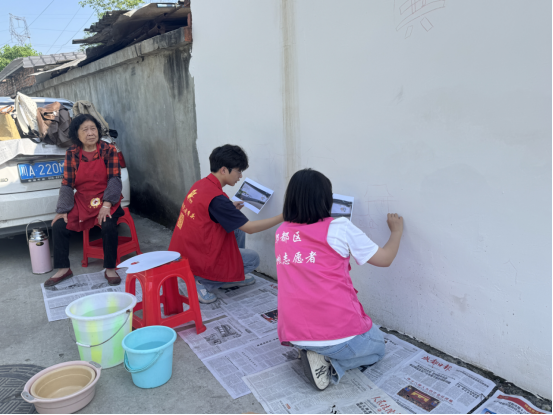 墙绘添彩聚合力 微治理赋能美乡村 --太和村开展微空间提质行动(图5)