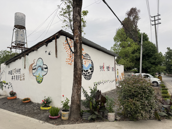 墙绘添彩聚合力 微治理赋能美乡村 --太和村开展微空间提质行动(图8)
