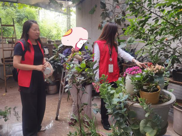 鲜花伴岁月，温情暖桑榆——曹家巷社区情暖高龄独居老人(图3)