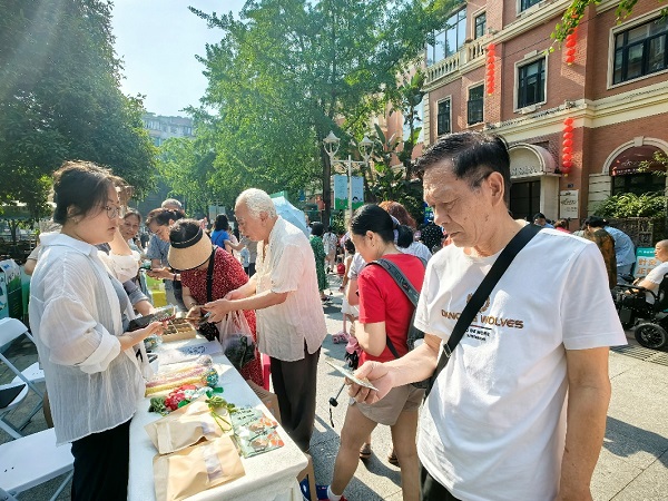 浓情端午践文明 联盟助老暖人心｜紫薇社区公益市集暖心(图5)