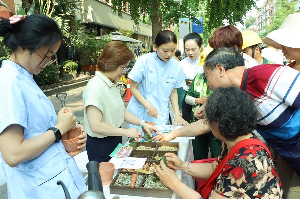 浓情端午践文明 联盟助老暖人心｜紫薇社区公益市集暖心(图8)