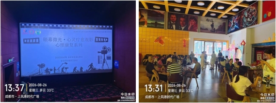 “银幕微光·心灵疗愈观影”心理康复活动(图2)