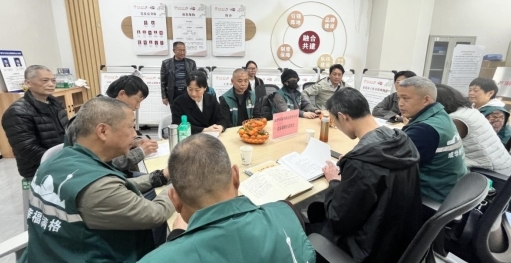成华区斑竹社区：“老游说理” 四步工作法 巧解返迁房社区千千结(图3)